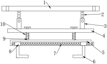 可调式直角风管桥架抗震固定装置的制作方法
