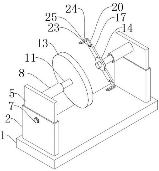一种离合器从动盘用减振弹簧夹持盘的制作方法