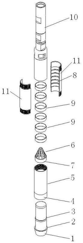 半合管式取土器的制作方法