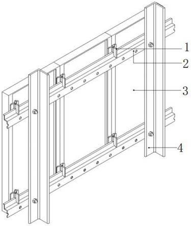 装配式金属板墙面结构的制作方法