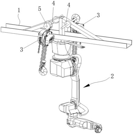 机器人吊装安装一体架的制作方法