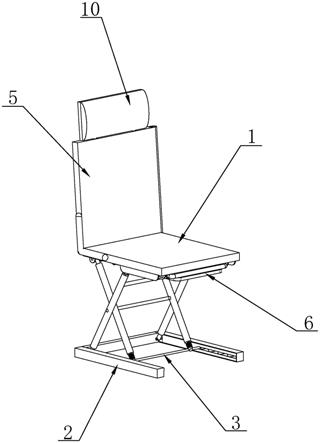 升降椅的结构原理图图片