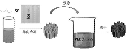 一种多通道导电神经移植物及其制备方法与流程