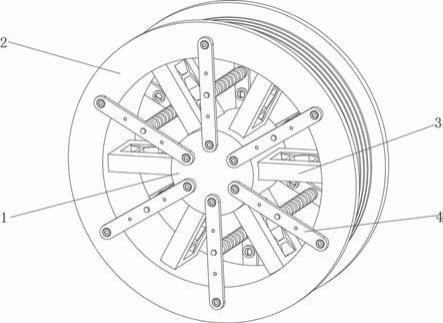 电梯曳引轮结构图图片