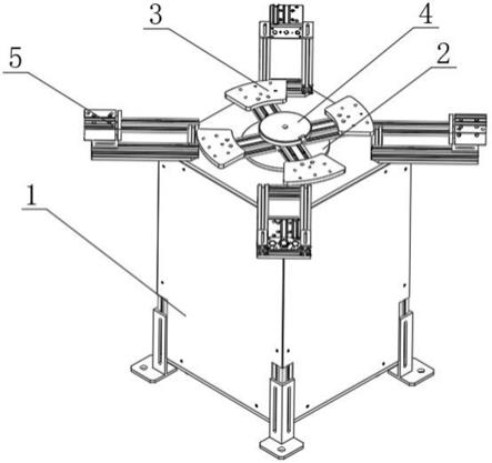 一种硅钢片生产用机器人定位台的制作方法