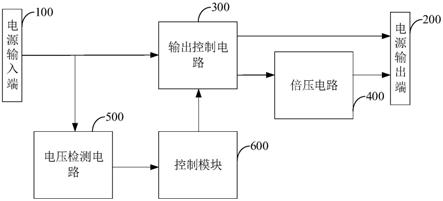 倍压调整电路的制作方法