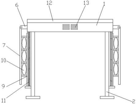 一种建筑工程用防护棚的制作方法