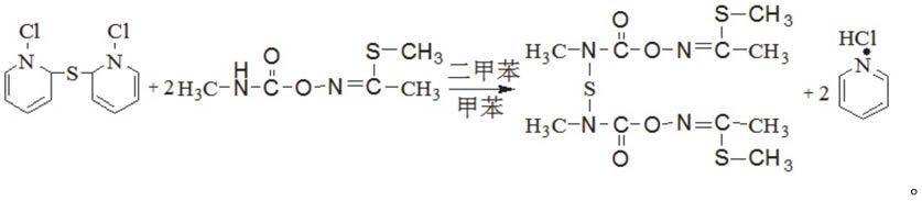 一种高灭多威转化率的硫双威合成方法