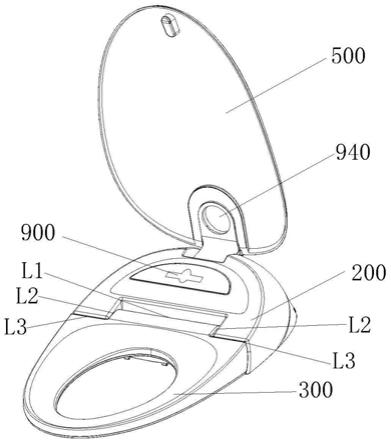 一种改进盖板结构的电坐便器的制作方法