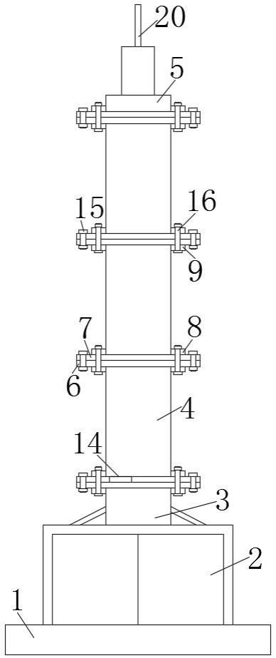 一种组合式通信基站的制作方法