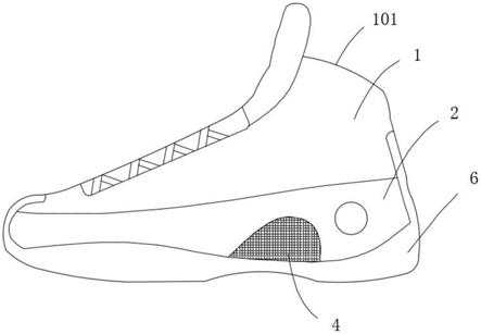一种防崴篮球鞋的制作方法