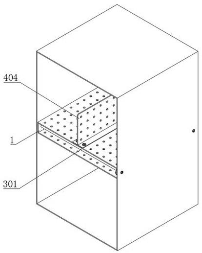 一种防过热的控制柜元件间隔件的制作方法