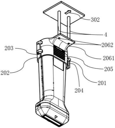 一种具有二维码定位功能的超声探头夹具的制作方法