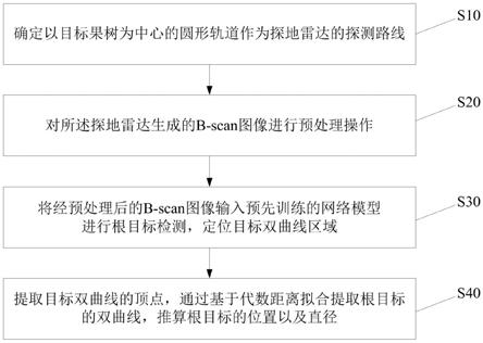 一种基于深度学习和探地雷达的果树根系识别与定位方法