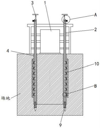 和连接桩顶的桩承台简称承台组成的深基础或由柱与桩基连接的单桩基础