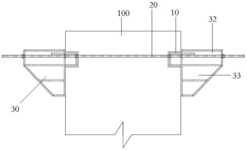 一種高空牛腿系統及其施工方法與流程