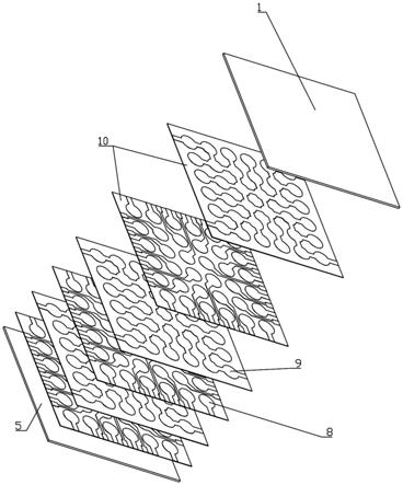 矩阵型叠层压电陶瓷微调元件电极结构及造制工艺的制作方法