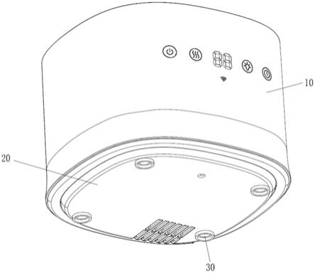 一种具有底灯结构的加湿器的制作方法