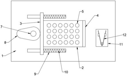 一种电子元件用定位插装机构的制作方法