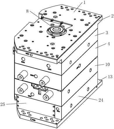 一种滚刷透明窗及包胶防撞组件用注塑模具的制作方法