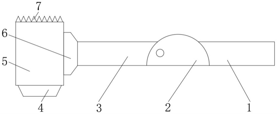 一种内科用叩诊锤的制作方法