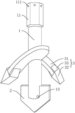 双向搅拌桩钻头专利图片