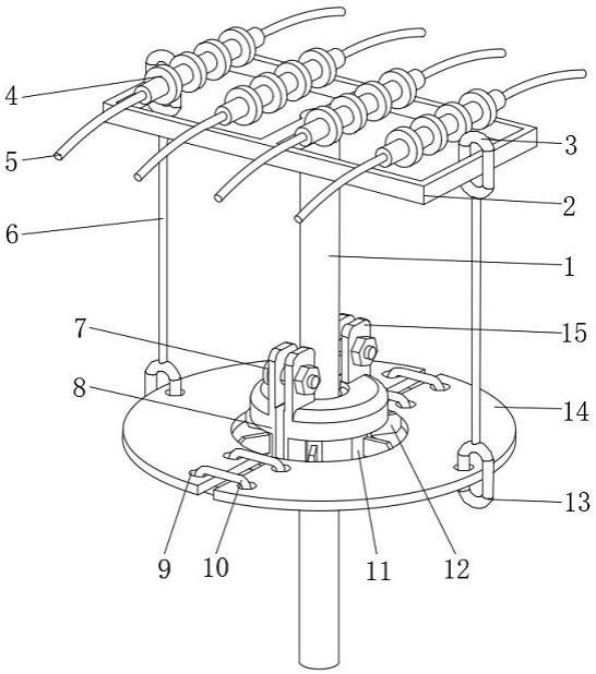 一种用于高压架空线路作业的防坠落安全防护装置的制作方法