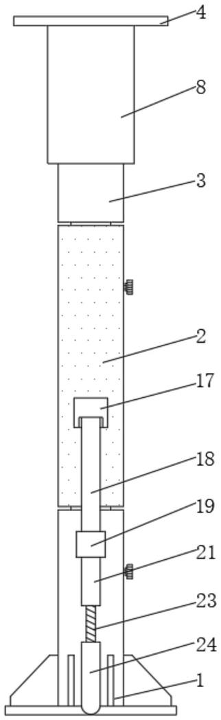 一种建筑钢结构支撑装置的制作方法