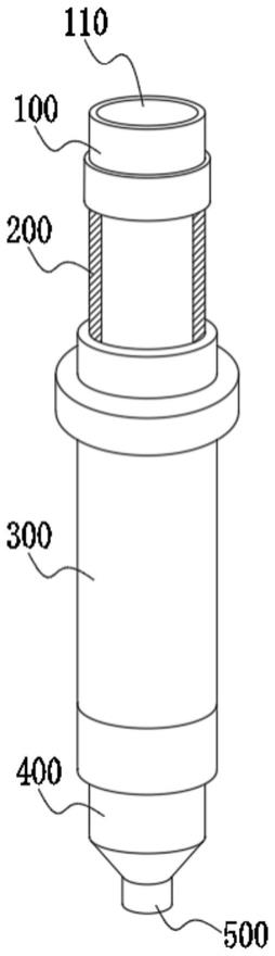 一种铸造热芯砂芯模具插入式防止漏沙射嘴的制作方法