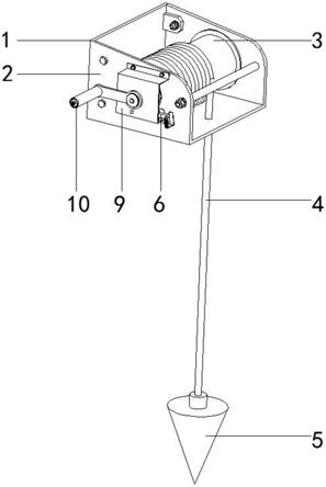 一种建筑工程检测用垂直度检测装置的制作方法