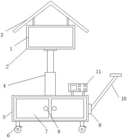 一种建筑安全管理用警示装置的制作方法