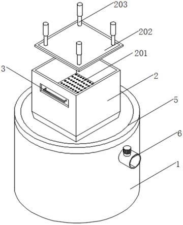 一种用于水体有机污染物降解光催化反应装置的制作方法