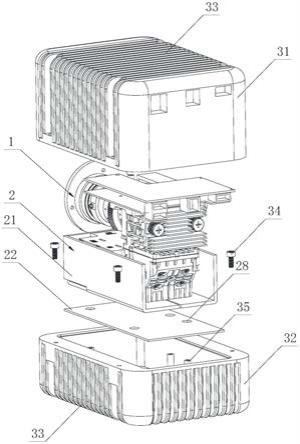 一种被动散热型3D结构光光机及结构光信息采集装置的制作方法