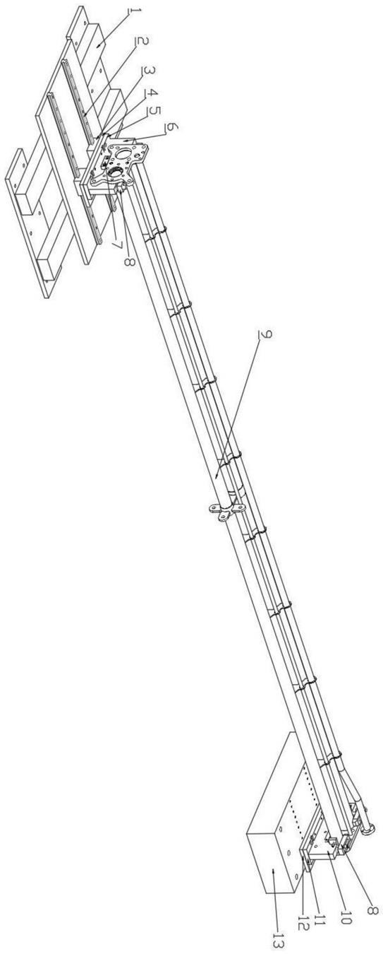 一种深井式货油泵管组法兰面加工专用工装的制作方法