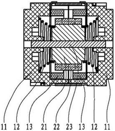 一种磁钢阵列式布局的微型振动器的制作方法