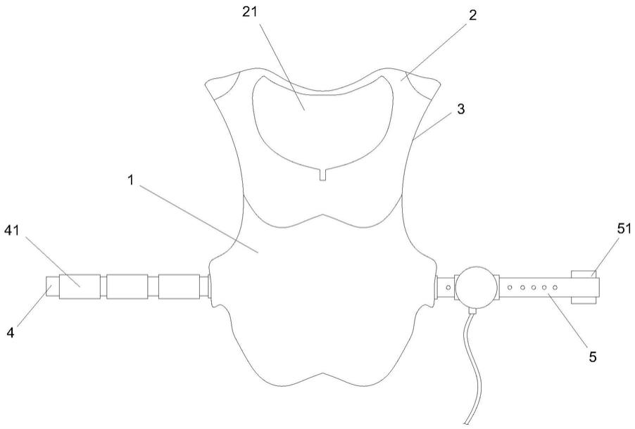 一种防移位用舒适胎心监护固定带的制作方法