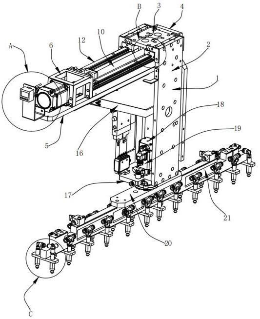 一种多功能汇流条焊接机用机械手的制作方法