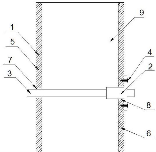 一种剪力墙螺杆洞外墙喇叭口预留装置的制作方法