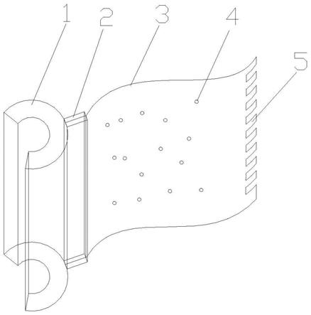 一种抑制桥梁涡振的柔性旋涡发生器的制作方法