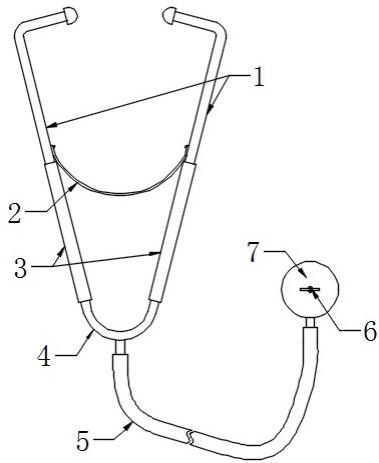一种可预防交叉感染的听诊器的制作方法