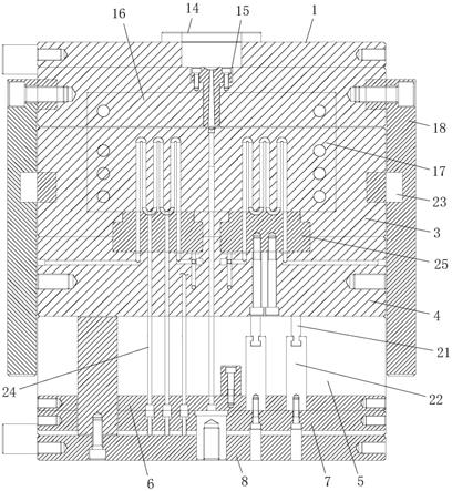 一种用于成型玩具枪弹夹的模具的制作方法