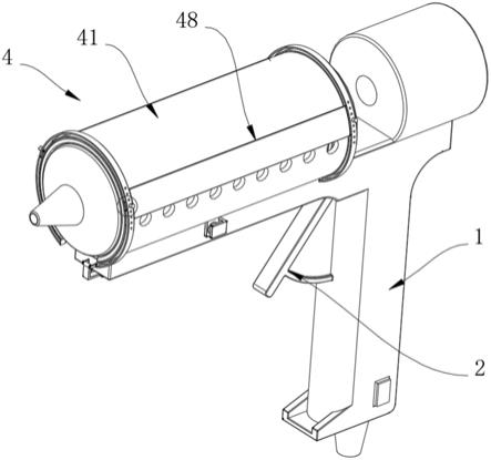 热熔胶枪内部结构图图片