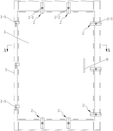 热管空气预热器检修门的制作方法