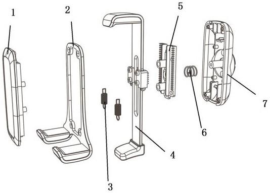手机支架拆解图图片