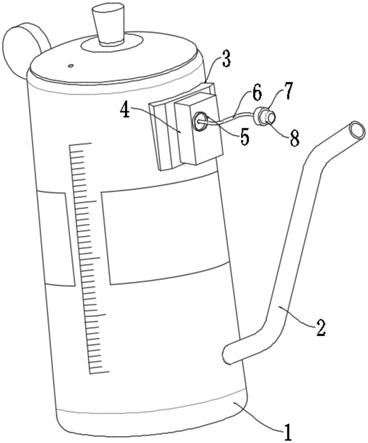 一种具有温控显示带刻度的便携咖啡手冲壶的制作方法