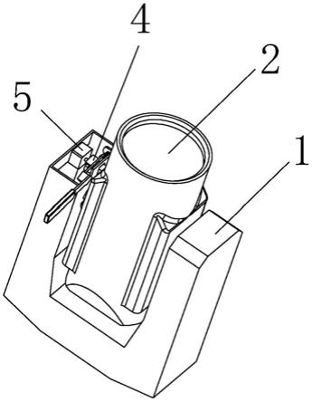 一种摇头灯的自动锁止解锁装置的制作方法