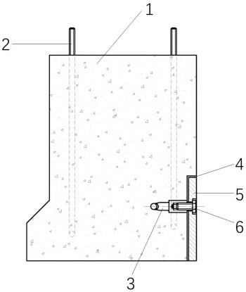 一种熔铝保温炉门楣结构的制作方法