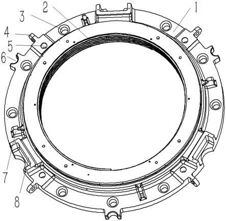 一种多缸圆锥破碎机调整环的制作方法