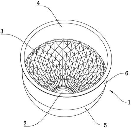 一种全波段光波聚焦杯的制作方法