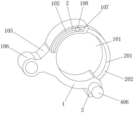 一种应用于高空施工的安全型环扣的制作方法